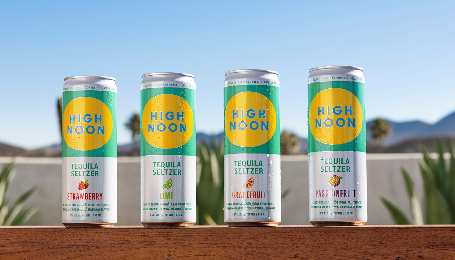 HIGH NOON TEA LAKE VARIETY 8PK CN 12 oz